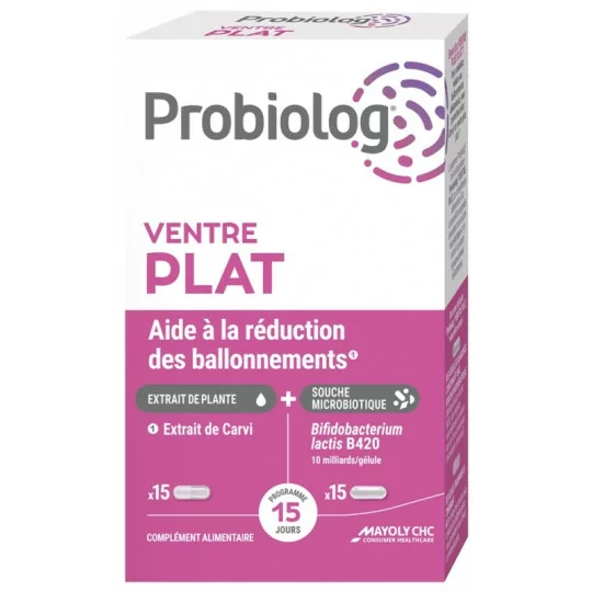 Probiolog Ventre Plat Gélules 30 gélules