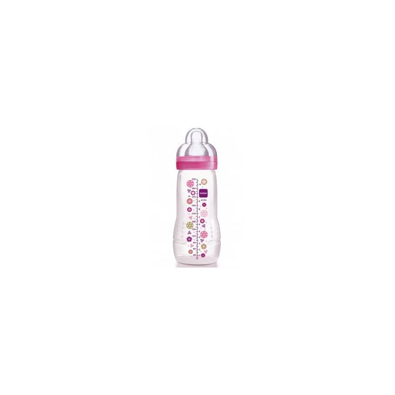 Mam Biberon 2 âge Cercle Rose 330ml